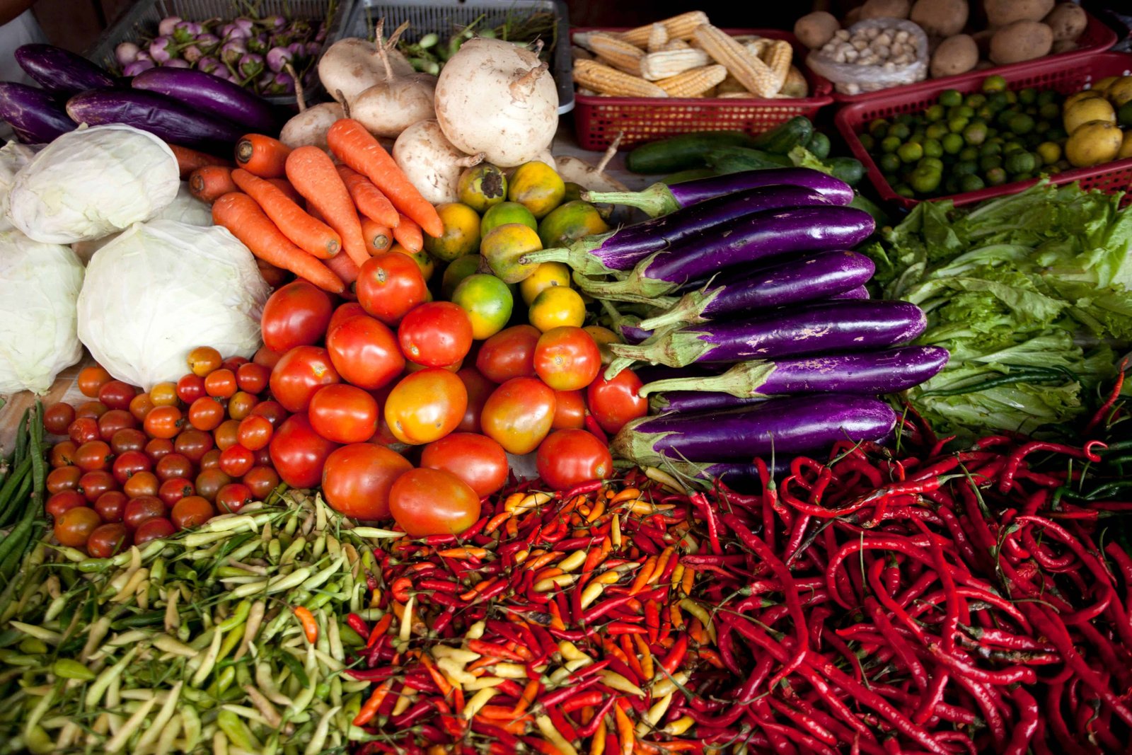 Fresh vegetables